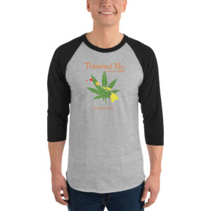Honolulu 3/4 sleeve raglan shirt