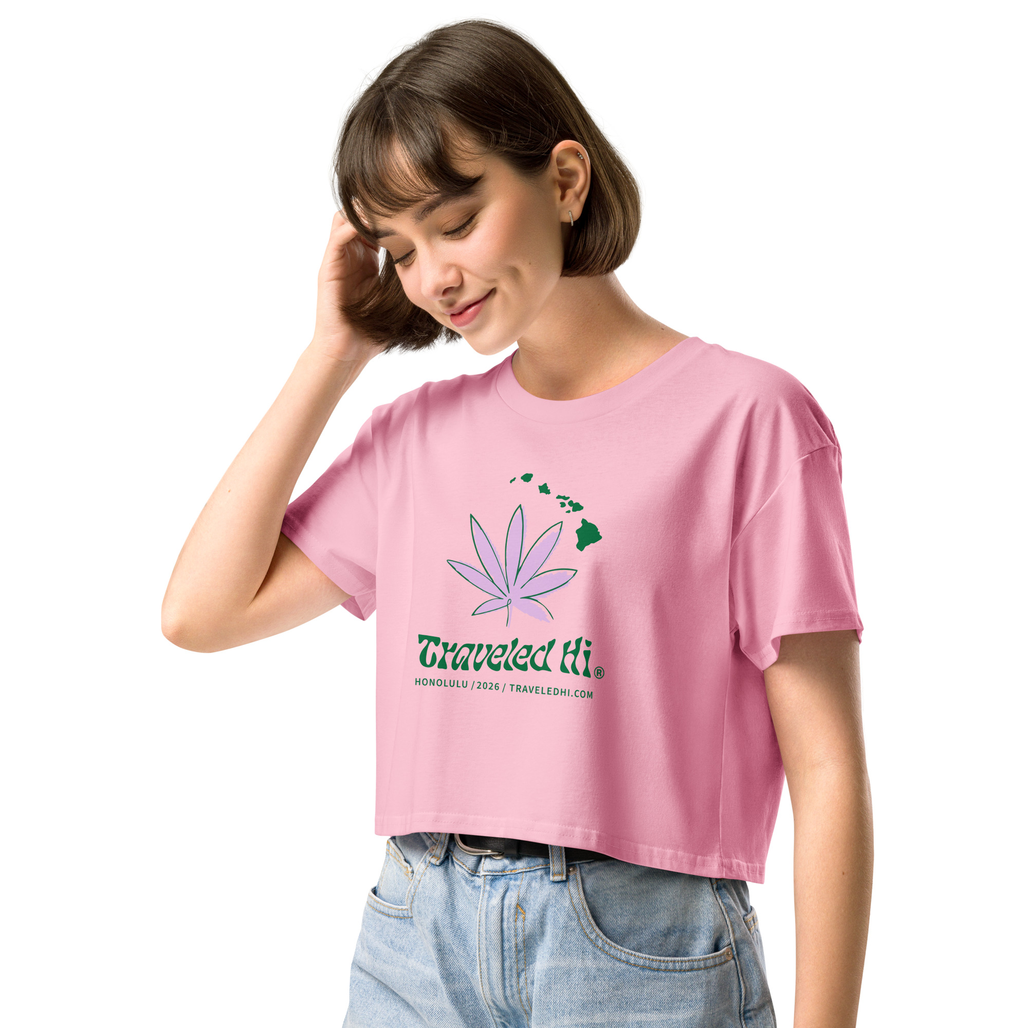 Honolulu Women’s crop top - Image 9