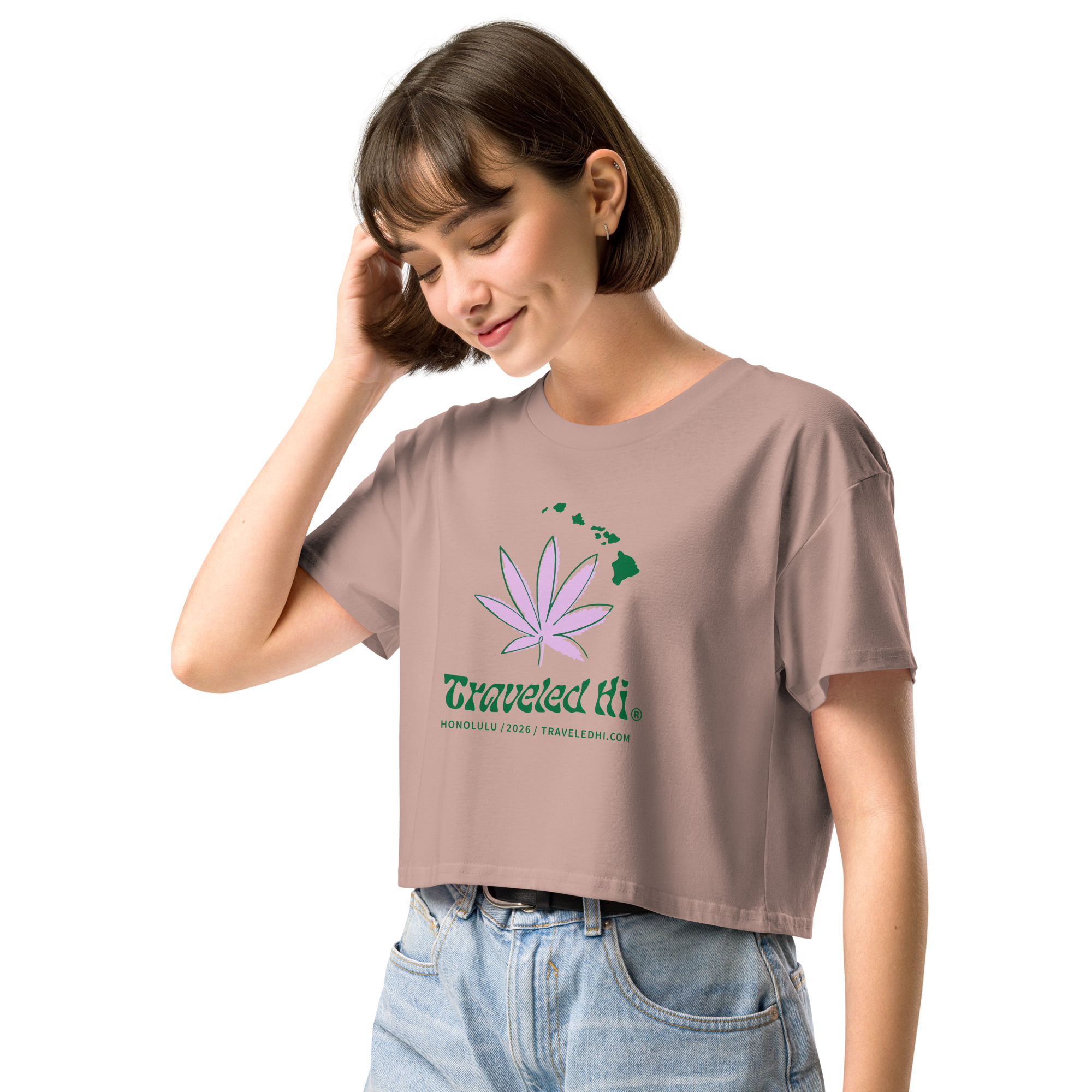 Honolulu Women’s crop top - Image 6