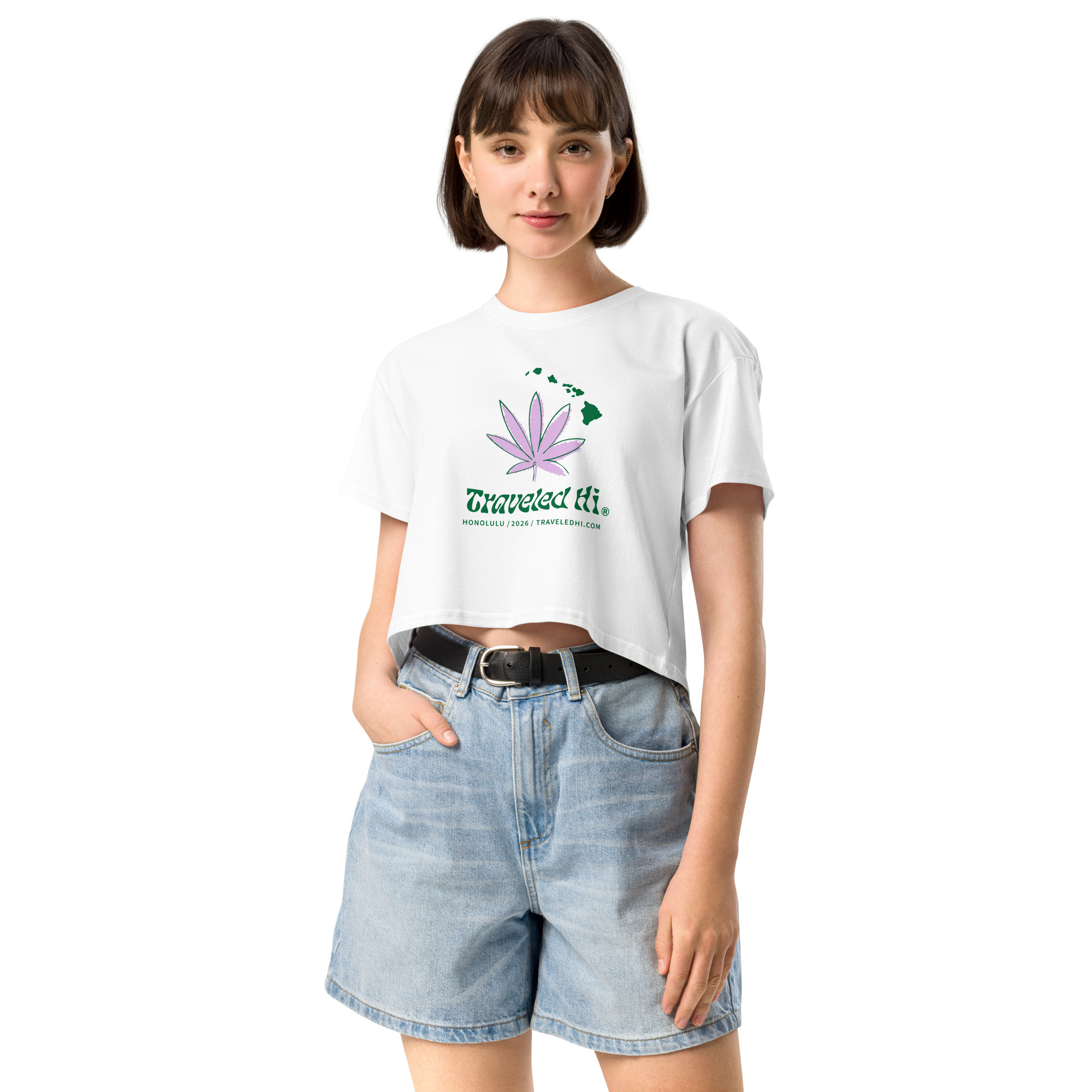 Honolulu Women’s crop top - Image 26